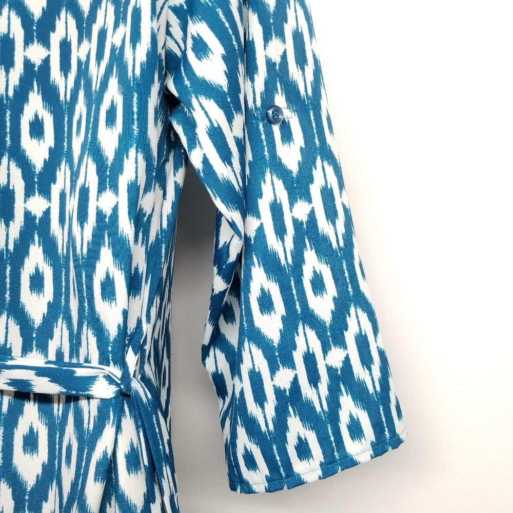 Anthropologie Maeve Ikat Shirt Dress XS - Picture 6 of 7